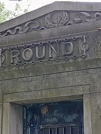 Round Family Mausoleum Emblem