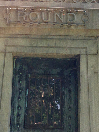 Round Family Mausoleum Emblem