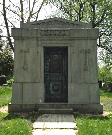 David Round Mausoleum - Harvard Grove